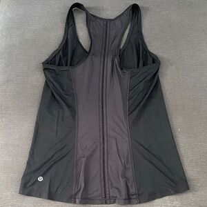Lululemon Black Racerback Tank Top